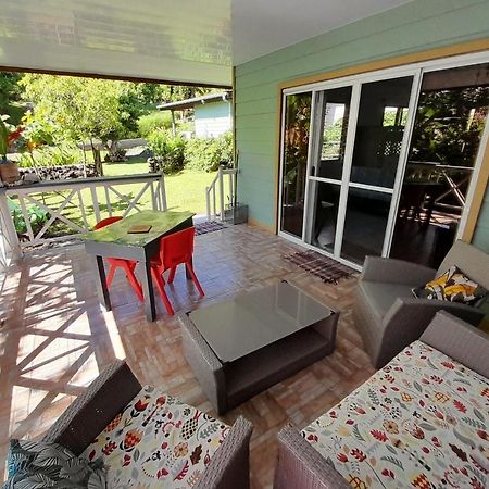 Raiatea, Opoa, Studio Du Fare Reve, Acces Mer Privatif Luaran gambar