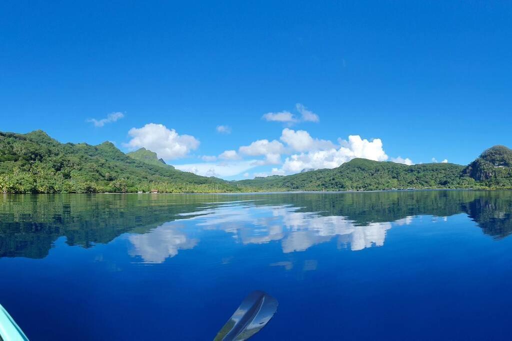 Raiatea, Opoa, Studio Du Fare Reve, Acces Mer Privatif Luaran gambar