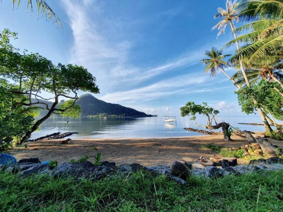 Raiatea, Opoa, Studio Du Fare Reve, Acces Mer Privatif Luaran gambar
